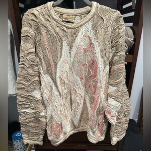 Vintage COOGI Classic Beige Sweater